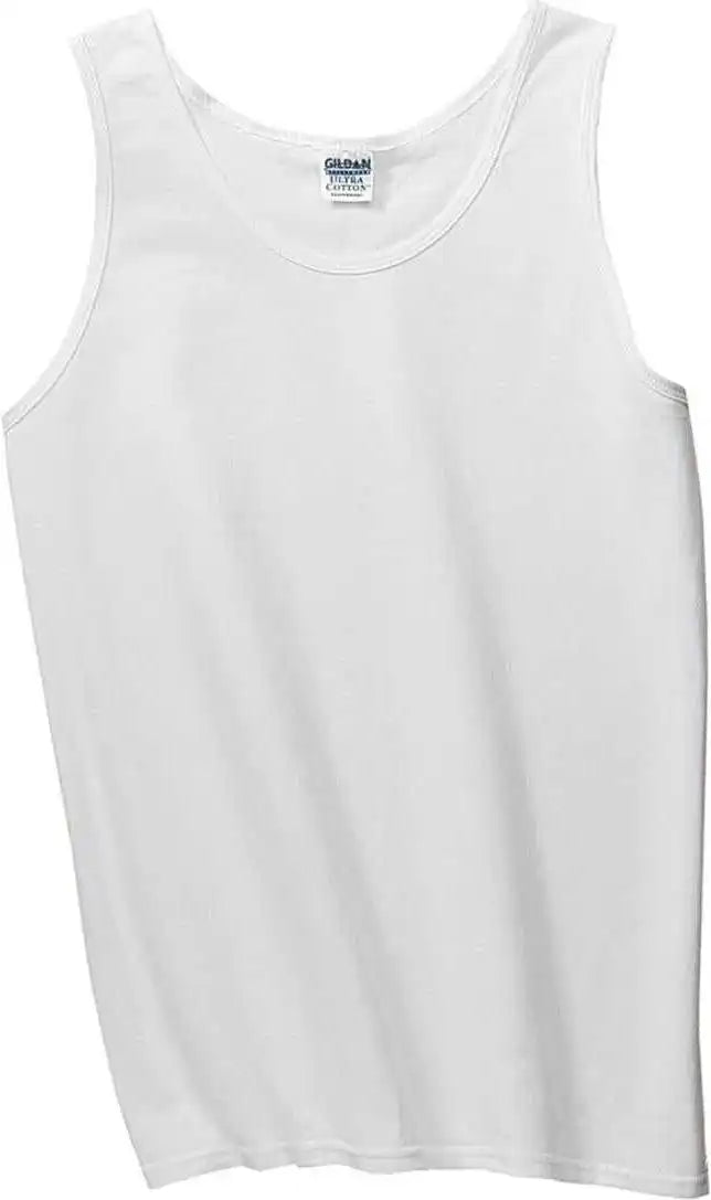 Gildan 2200 Ultra Cotton Tank Top White