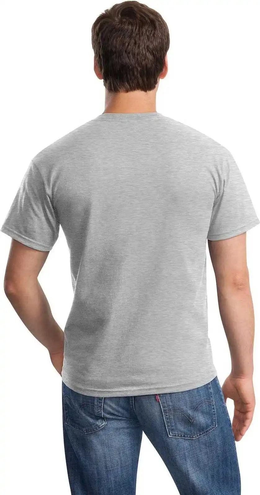 Gildan 2300 Ultra Cotton 100% t Shirt with Pocket Ash