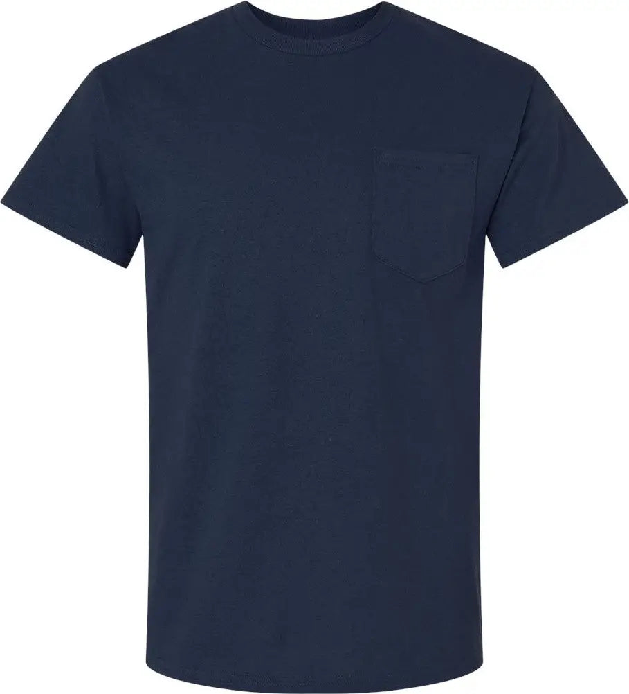 Gildan 2300 Ultra Cotton® Pocket T-shirt - Navy - s