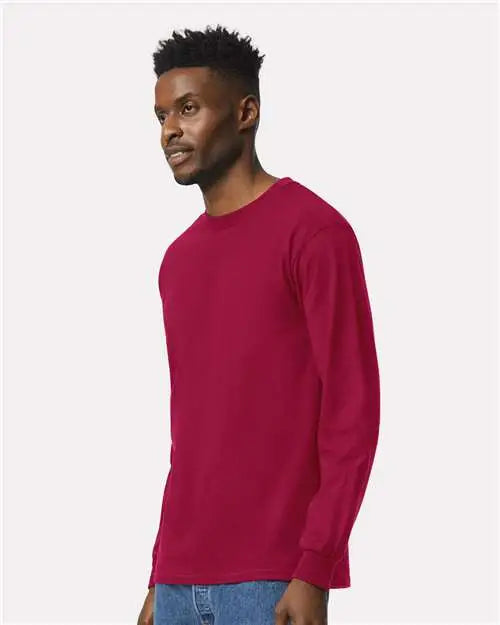 Gildan 2400 Ultra Cotton® Long Sleeve T-shirt - Cardinal Red