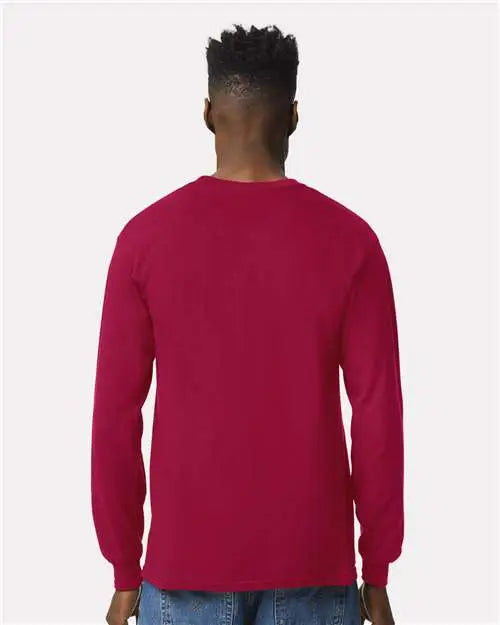 Gildan 2400 Ultra Cotton® Long Sleeve T-shirt - Cardinal Red