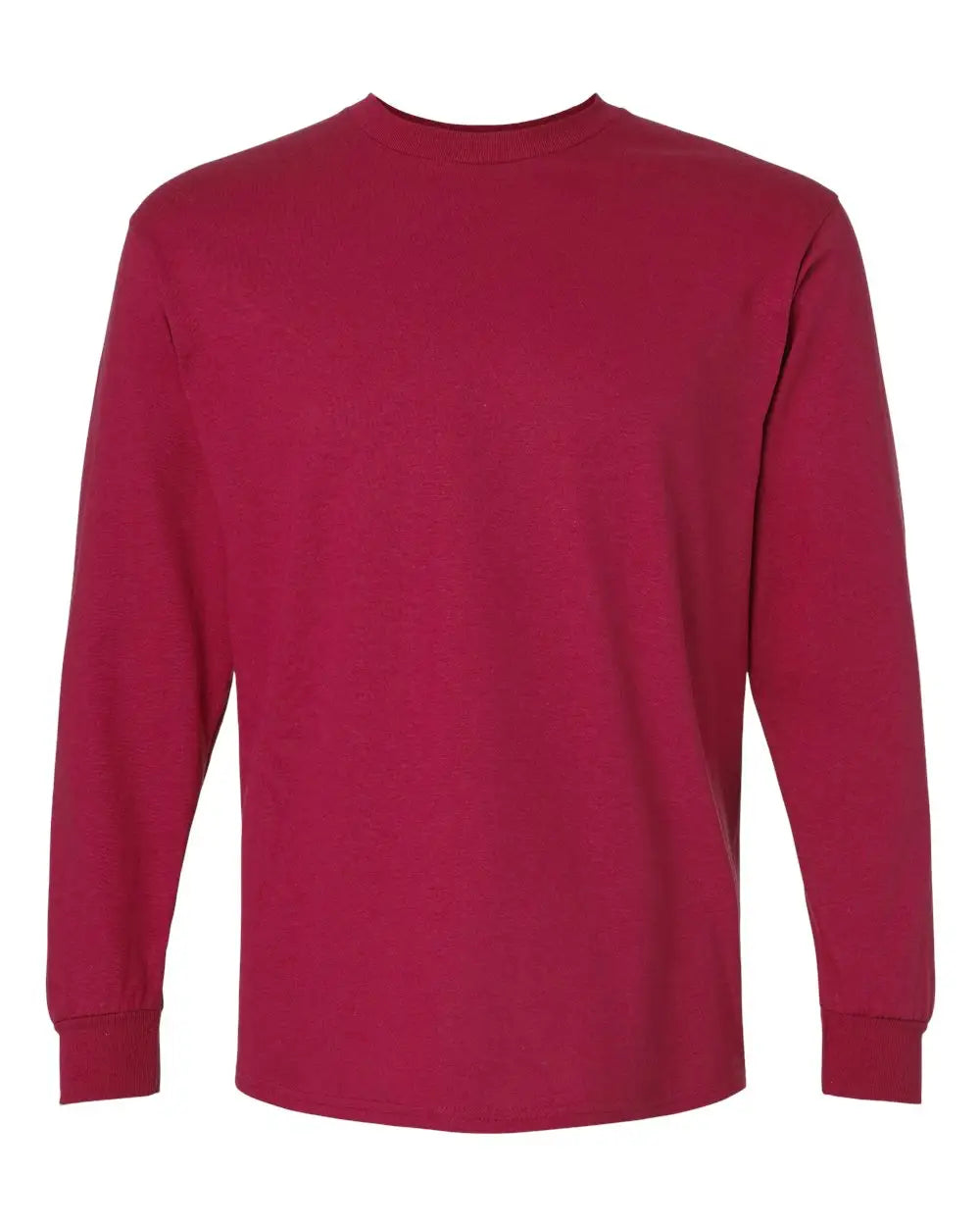 Gildan 2400 Ultra Cotton® Long Sleeve T-shirt - Cardinal Red - s