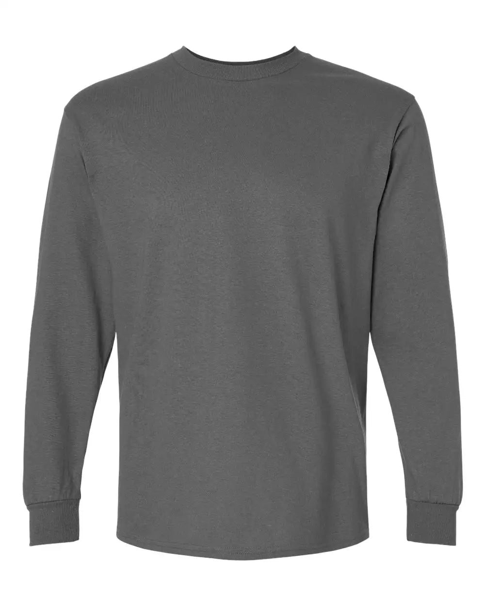 Gildan 2400 Ultra Cotton® Long Sleeve T-shirt - Charcoal - Dark Gray / s