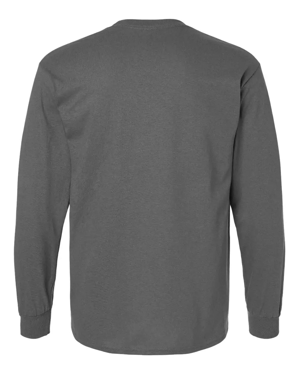 Gildan 2400 Ultra Cotton® Long Sleeve T-shirt - Charcoal - Dark Gray / s