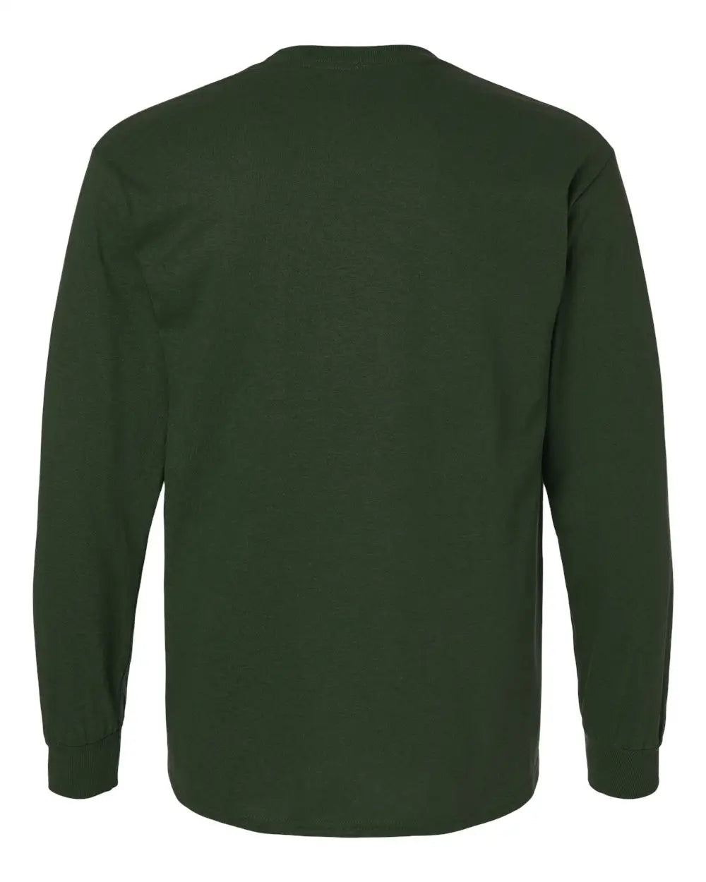 Gildan 2400 Ultra Cotton® Long Sleeve T-shirt - Forest Green - s