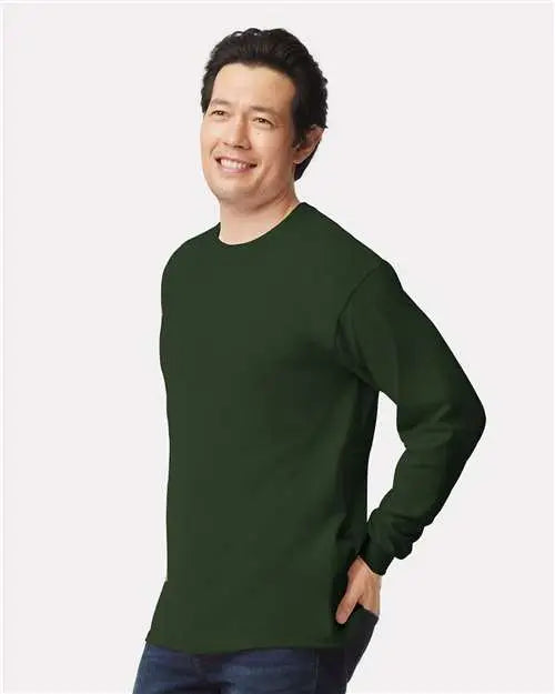 Gildan 2400 Ultra Cotton® Long Sleeve T-shirt - Forest Green