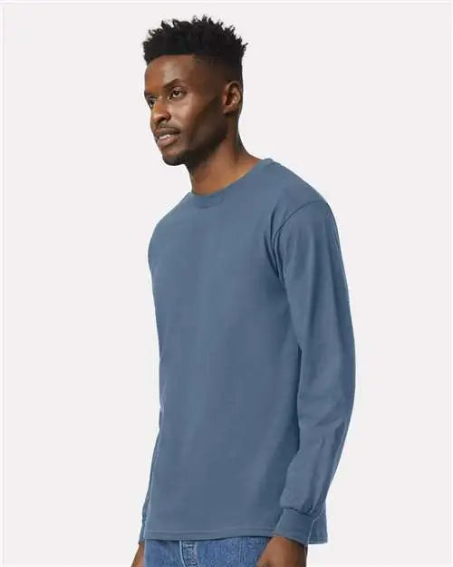 Gildan 2400 Ultra Cotton® Long Sleeve T-shirt - Indigo Blue