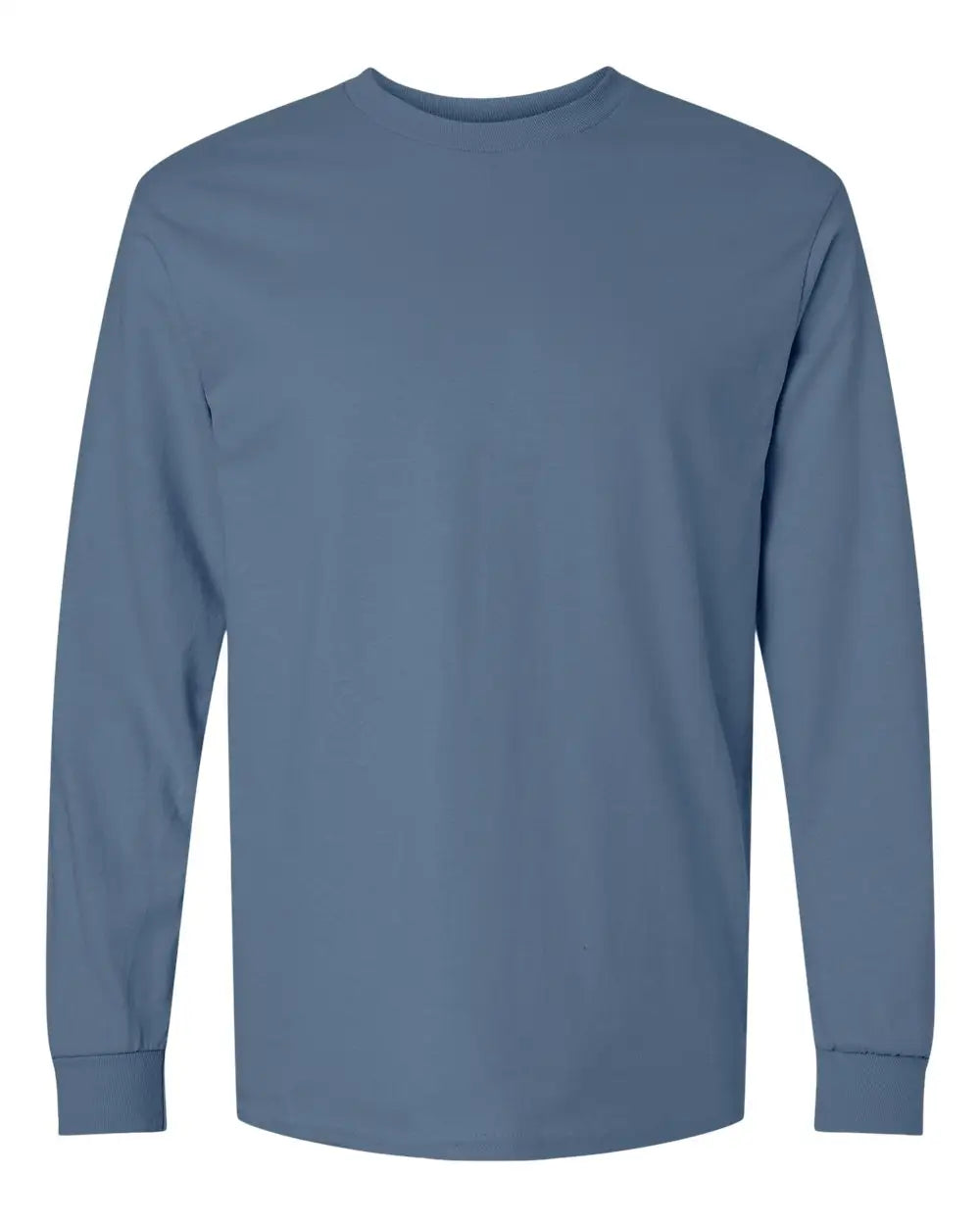Gildan 2400 Ultra Cotton® Long Sleeve T-shirt - Indigo Blue - Navy / s
