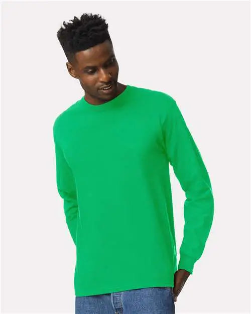 Gildan 2400 Ultra Cotton® Long Sleeve T-shirt - Irish Green