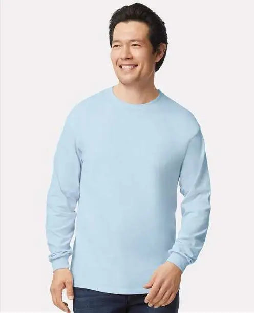 Gildan 2400 Ultra Cotton® Long Sleeve T-shirt - Light Blue
