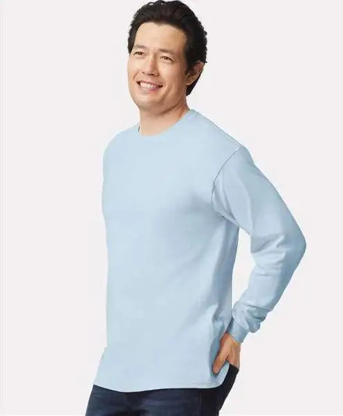 Gildan 2400 Ultra Cotton® Long Sleeve T-shirt - Light Blue