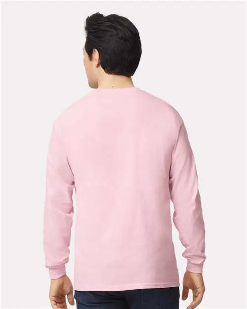 Gildan 2400 Ultra Cotton® Long Sleeve T-shirt - Light Pink