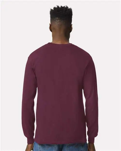 Gildan 2400 Ultra Cotton® Long Sleeve T-shirt - Maroon