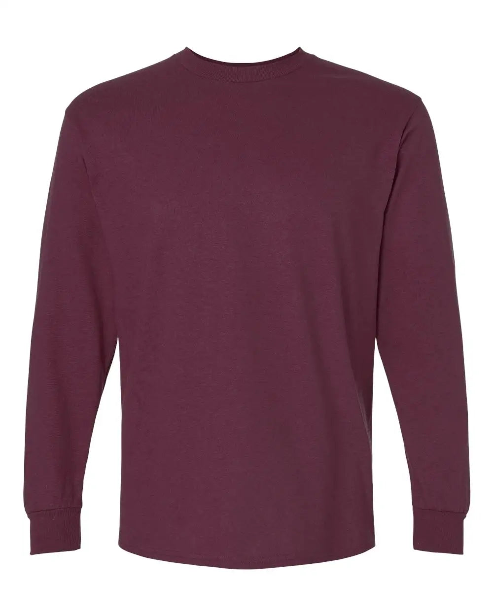 Gildan 2400 Ultra Cotton® Long Sleeve T-shirt - Maroon - s