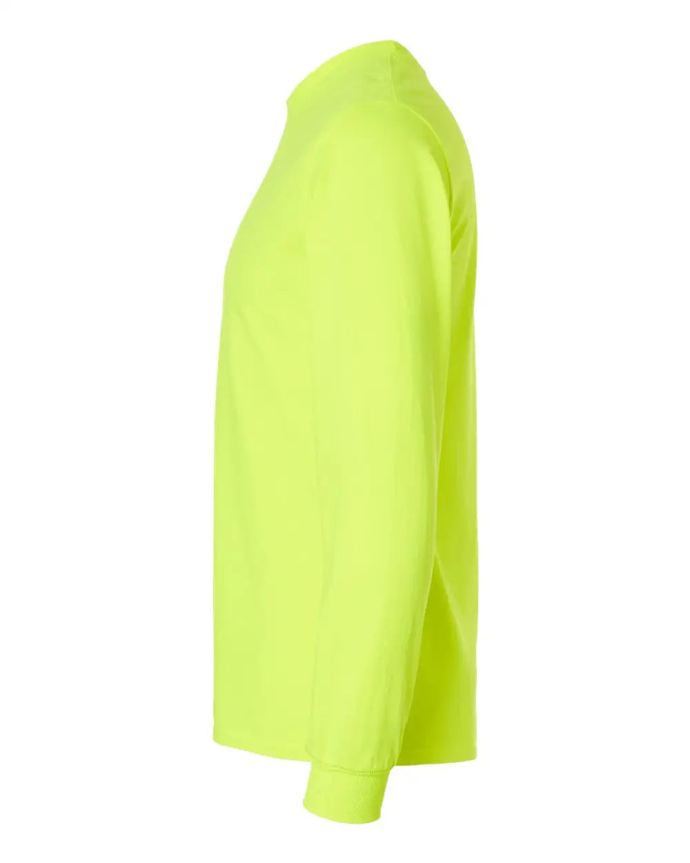 Gildan 2400 Ultra Cotton® Long Sleeve T-shirt - Safety Green