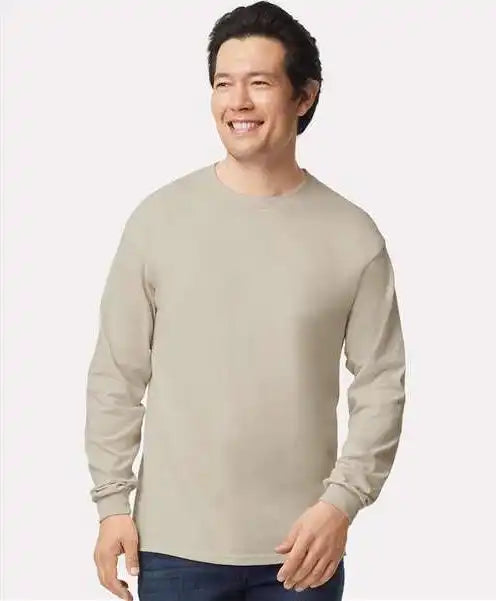 Gildan 2400 Ultra Cotton® Long Sleeve T-shirt - Sand