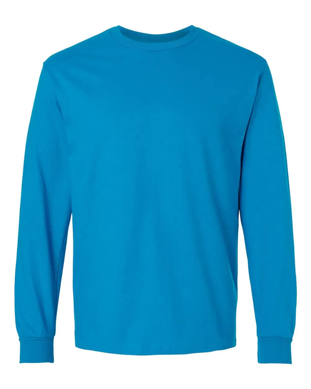Gildan 2400 Ultra Cotton® Long Sleeve T-shirt - Sapphire - Blue / s
