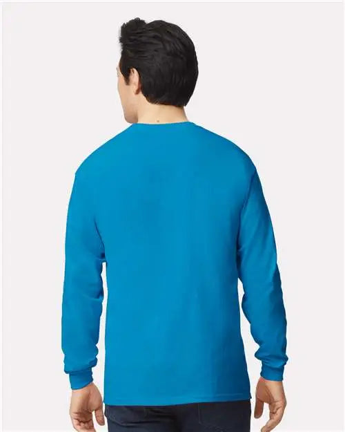 Gildan 2400 Ultra Cotton® Long Sleeve T-shirt - Sapphire