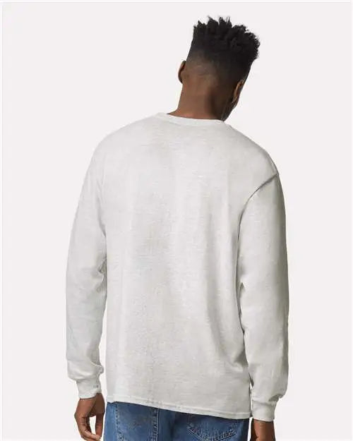 Gildan 2400 Ultra Cottonâ Long Sleeve T-shirt - Ash