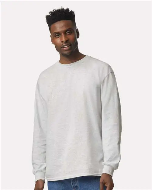 Gildan 2400 Ultra Cottonâ Long Sleeve T-shirt - Ash