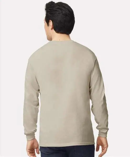 Gildan 2400 Ultra Cottonâ Long Sleeve T-shirt - Sand