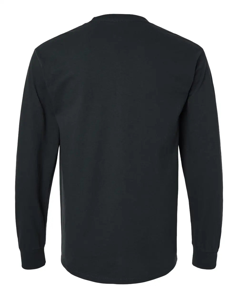 Gildan 2410 Ultra Cotton® Long Sleeve Pocket T-shirt - Black - s