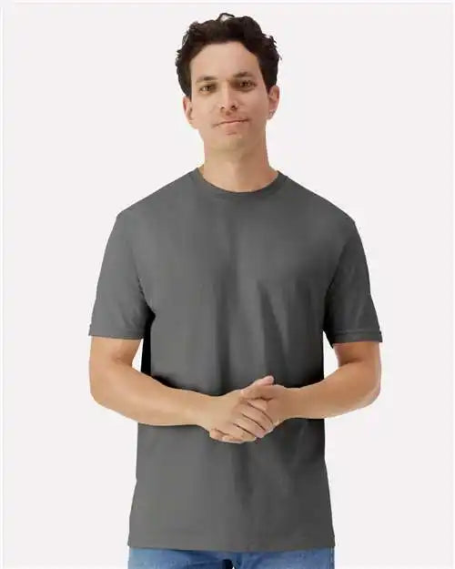 Gildan 3000 Light Cotton t Shirt Charcoal