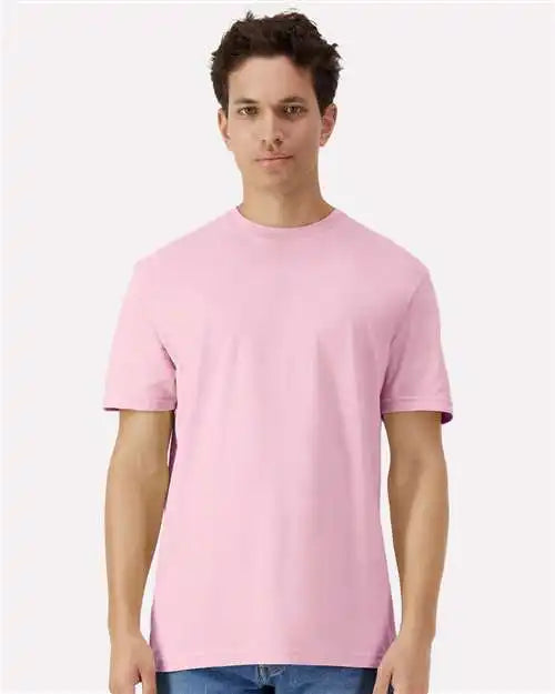 Gildan 3000 Light Cotton t Shirt Pink