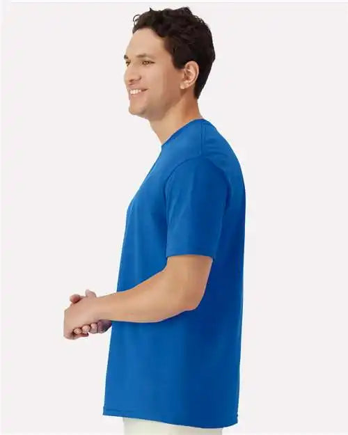 Gildan 3000 Light Cotton t Shirt Royal