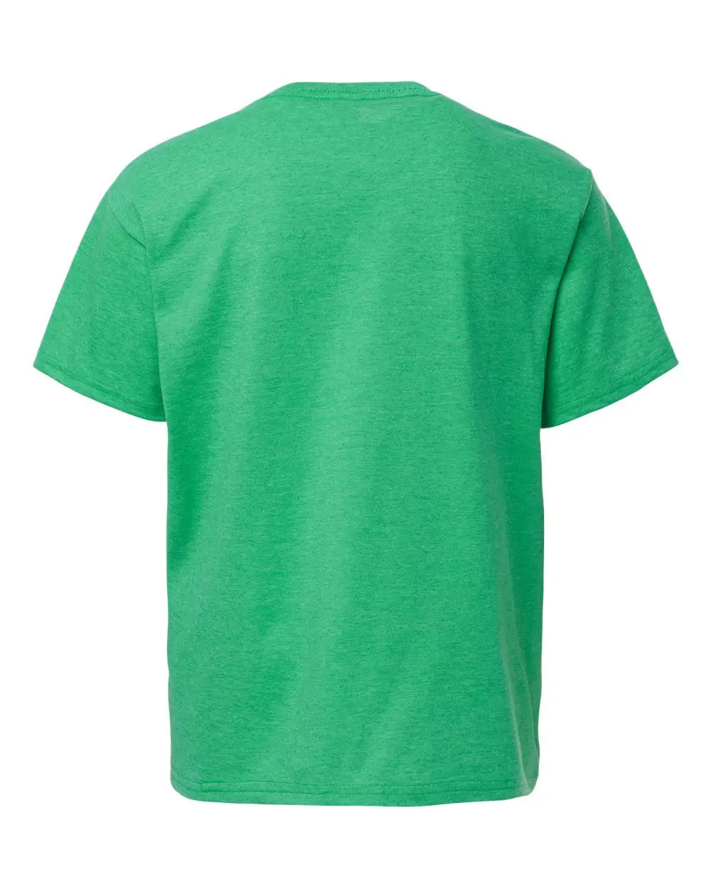 Gildan 3000b Light Cotton Youth T-shirt - Heather Irish Green - Xs
