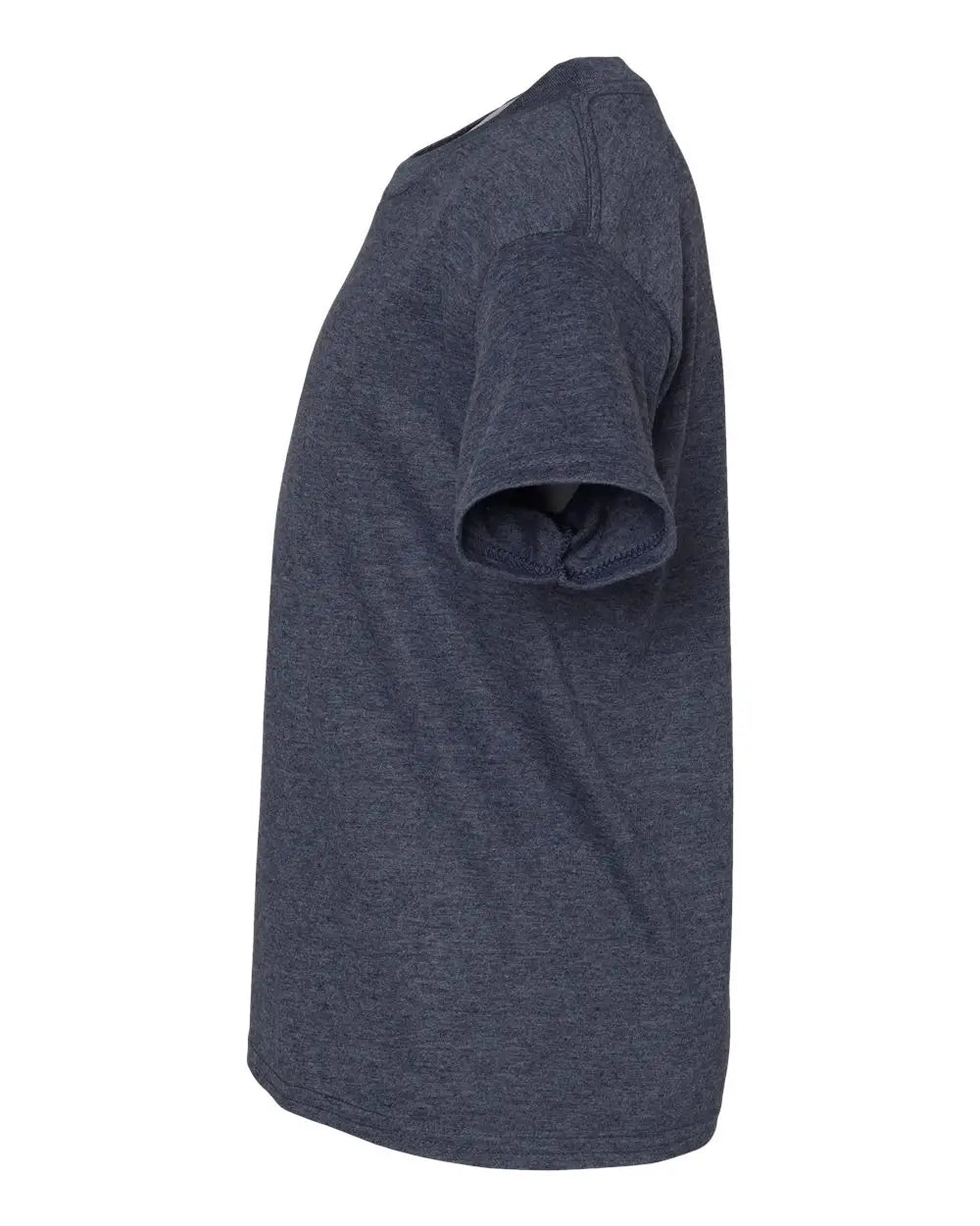 Gildan 3000b Light Cotton Youth T-shirt - Heather Navy