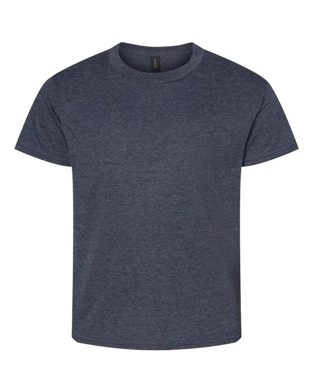 Gildan 3000b Light Cotton Youth T-shirt - Heather Navy - Xs