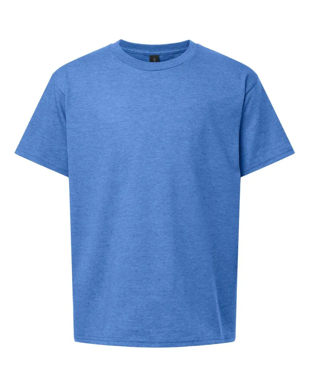 Gildan 3000b Light Cotton Youth T-shirt - Heather Royal - Xs