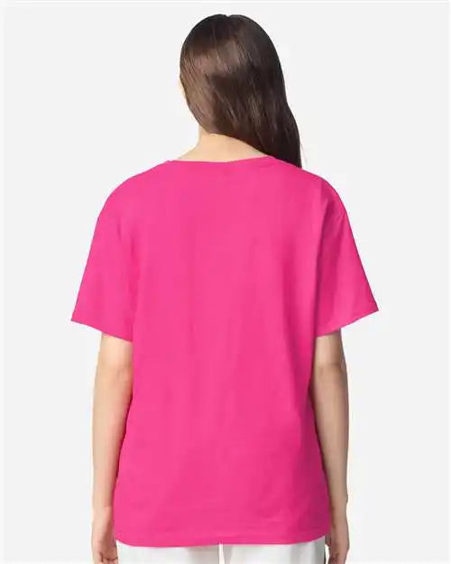 Gildan 3000b Light Cotton Youth T-shirt - Heliconia