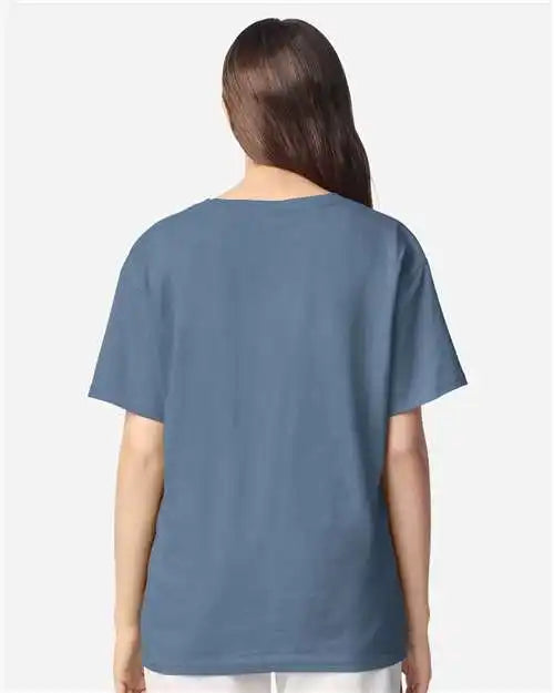 Gildan 3000b Light Cotton Youth T-shirt - Indigo Blue