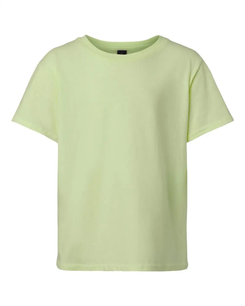 Gildan 3000b Light Cotton Youth T-shirt - Pistachio - Xs