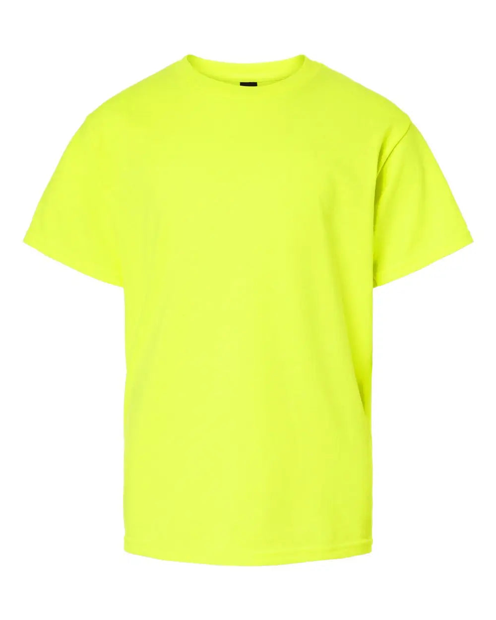 Gildan 3000b Light Cotton Youth T-shirt - Safety Green - Xs