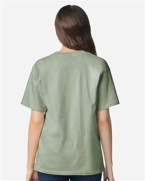 Gildan 3000b Light Cotton Youth T-shirt - Sage