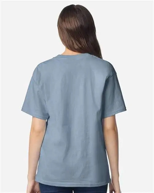 Gildan 3000b Light Cotton Youth T-shirt - Stone Blue