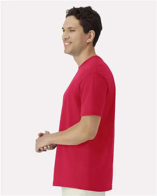 Gildan 3000g Light Cotton T-shirt - 3000 - Cherry Red