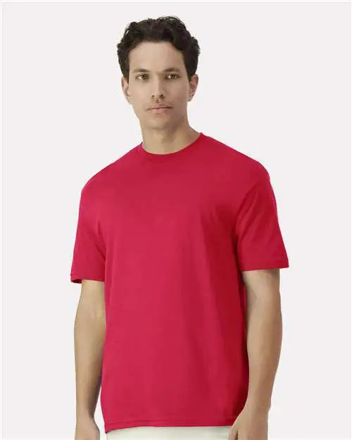 Gildan 3000g Light Cotton T-shirt - 3000 - Cherry Red