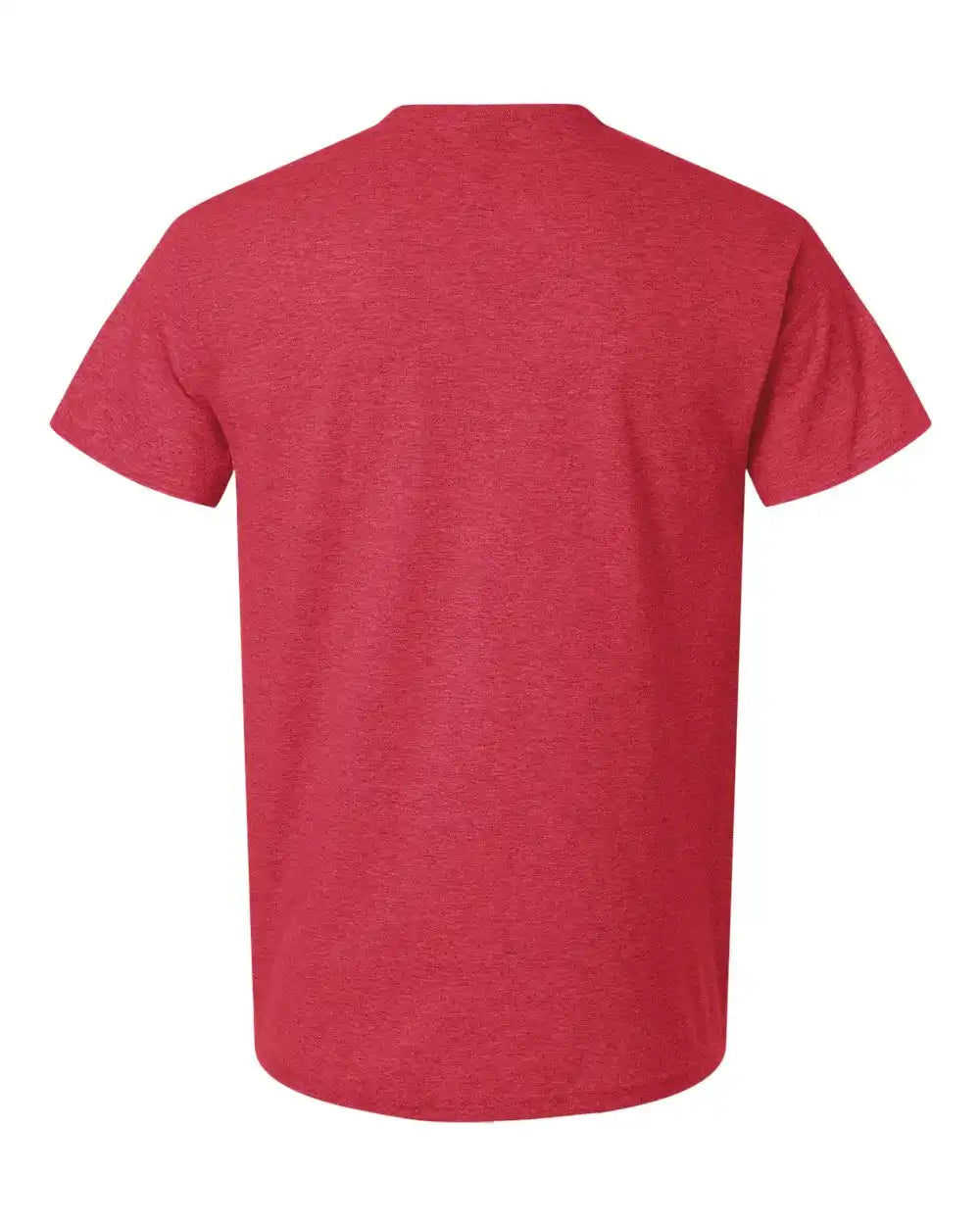 Gildan 3000g Light Cotton T-shirt - 3000 - Heather Red - Xs