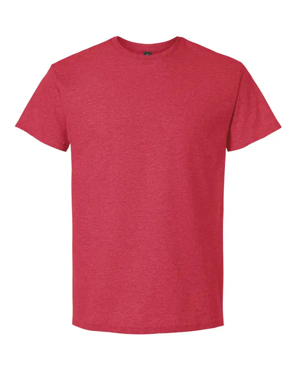 Gildan 3000g Light Cotton T-shirt - 3000 - Heather Red - Xs