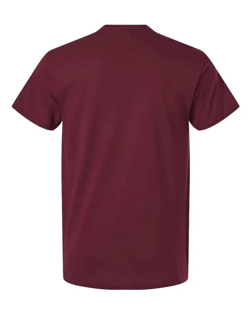 Gildan 3000g Light Cotton T-shirt - 3000 - Maroon - Xs