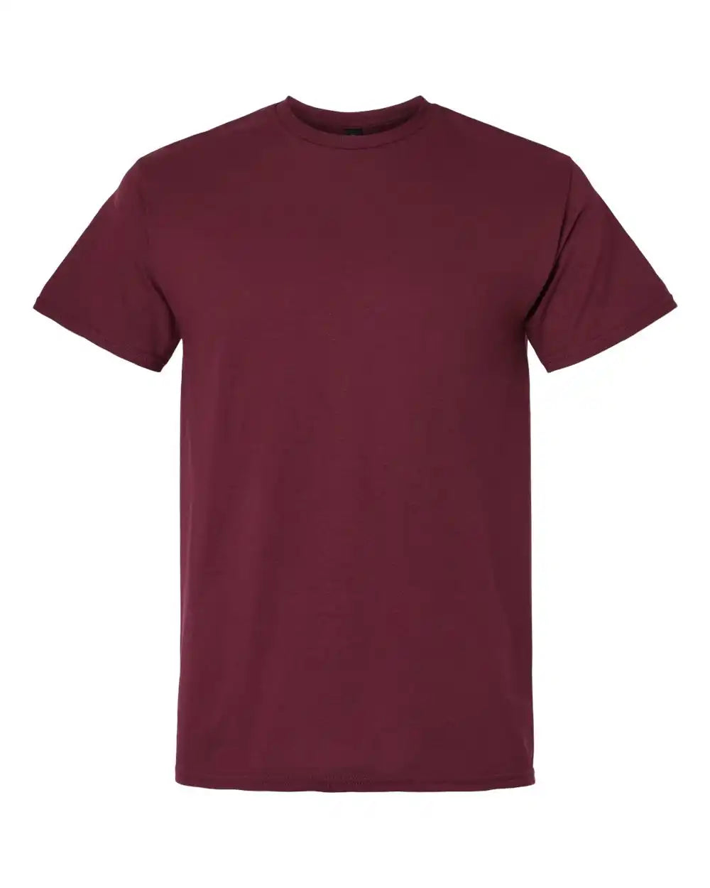 Gildan 3000g Light Cotton T-shirt - 3000 - Maroon - Xs
