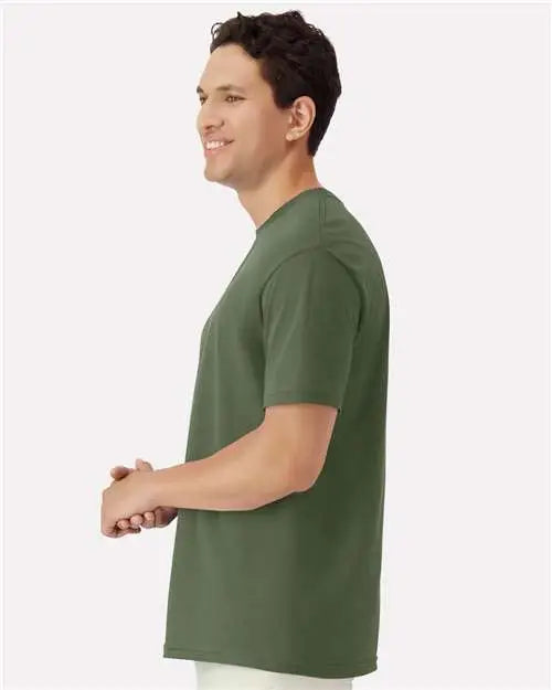 Gildan 3000g Light Cotton T-shirt - 3000 - Military Green
