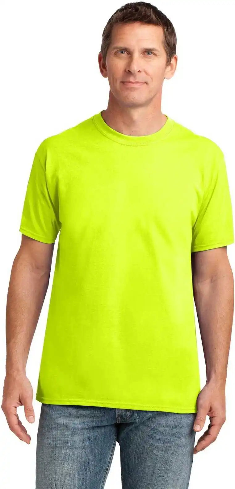 Gildan 42000 Performance t Shirt Safety Green