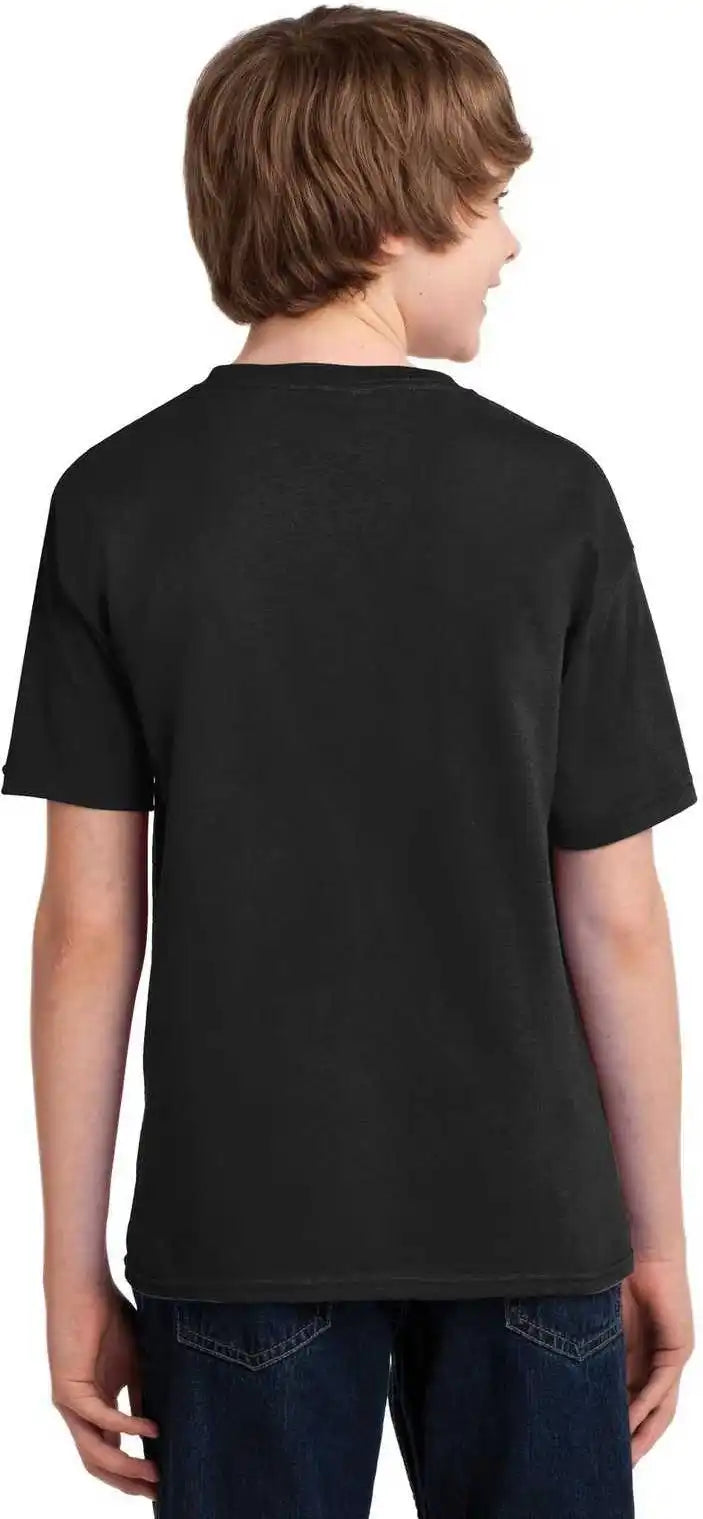 Gildan 42000b Youth Performance t Shirt Black