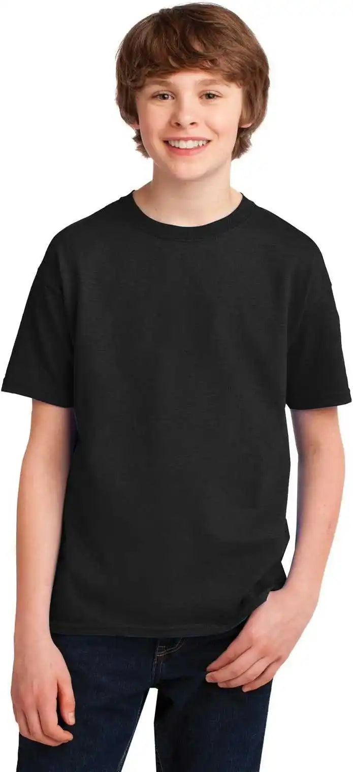 Gildan 42000b Youth Performance t Shirt Black