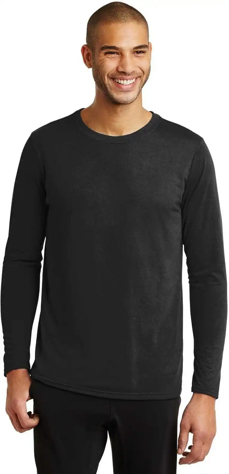 Gildan 42400 Performance Long Sleeve t Shirt Black